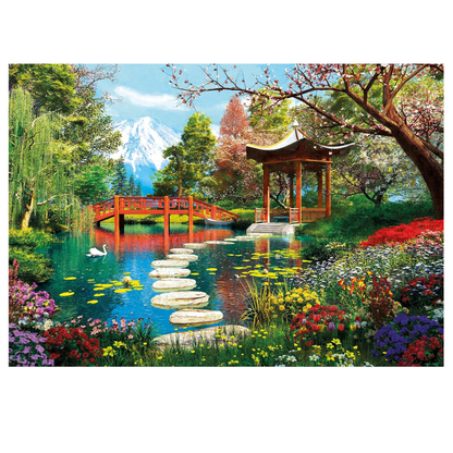 Clem Puzzle Fuji Gard + Poster 1000pc 3
