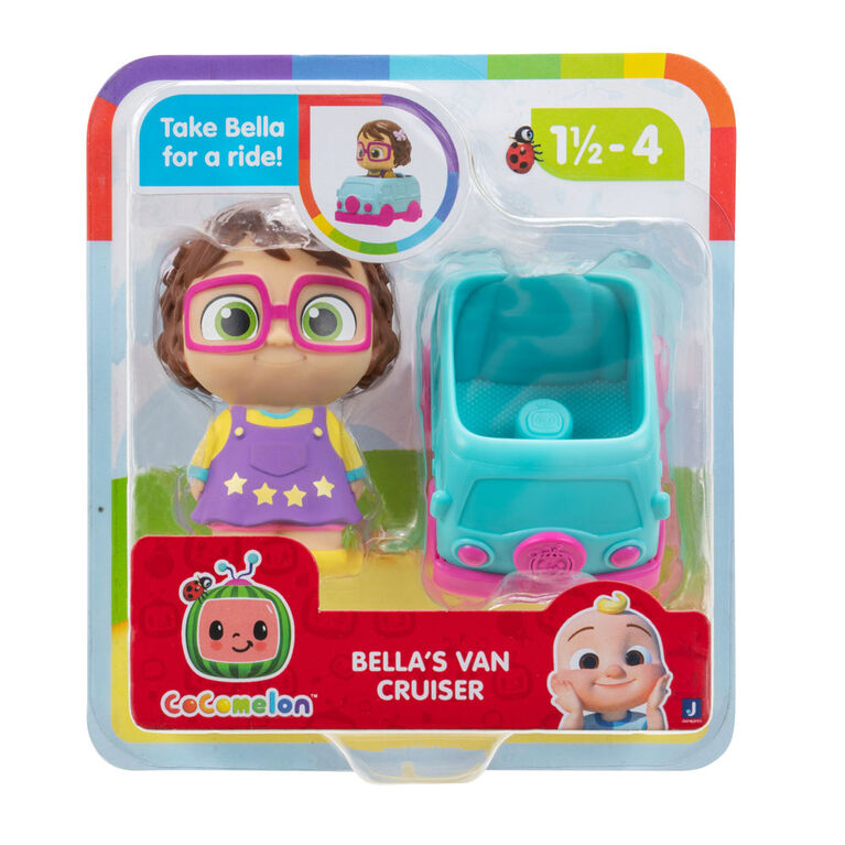 Cocomelon 1 Figure Pack - Bella's Van Cruiser1