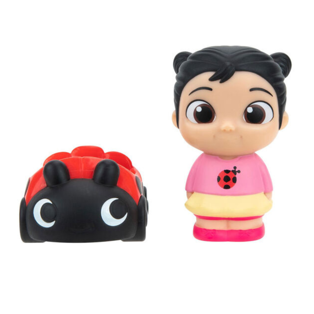 Cocomelon 1 Figure Pack - Cece's Labybug Cruiser3