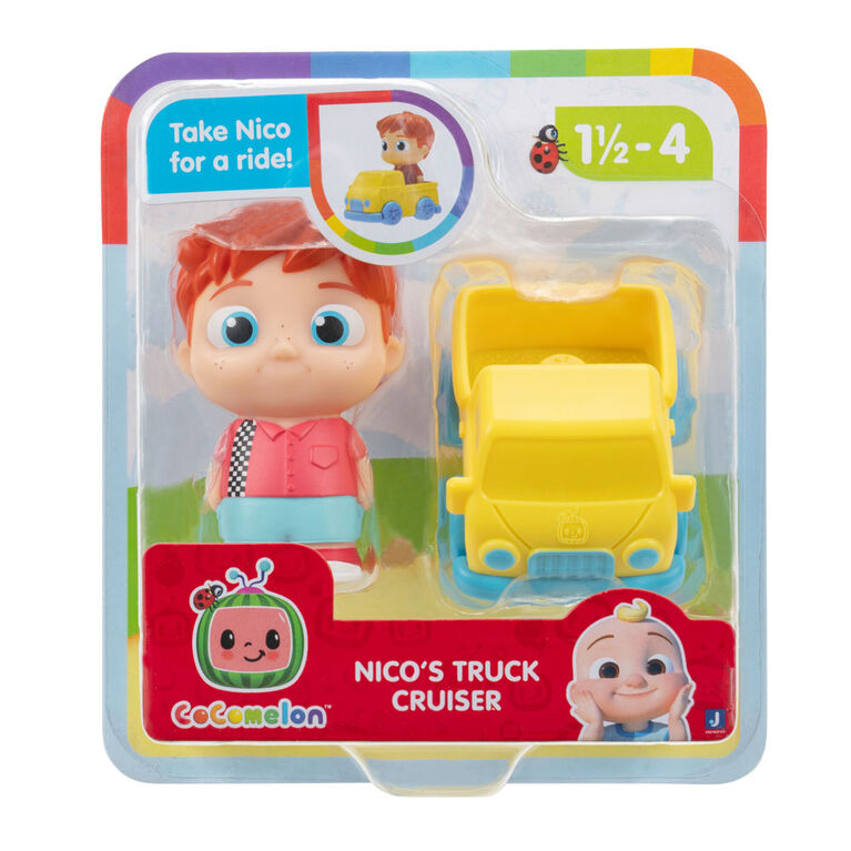 Cocomelon 1 Figure Pack - Nico's Truck Cruiser1