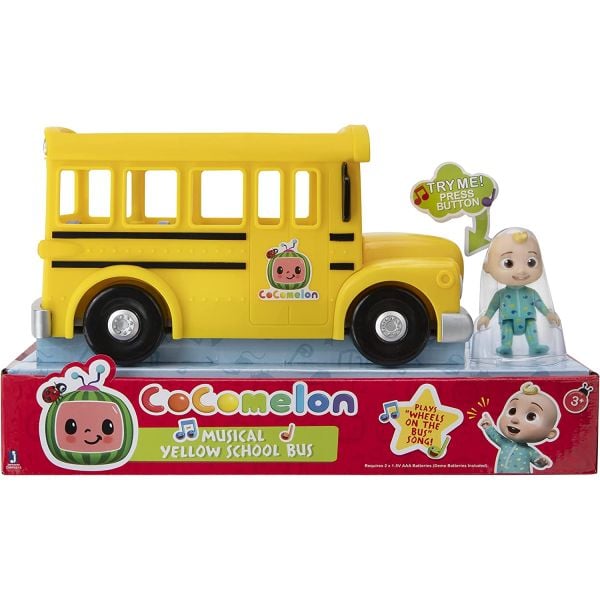 Cocomelon Feature Vehicle School Bus 1