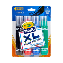 Crayola 4Ct Xl Poster Markers - Classic