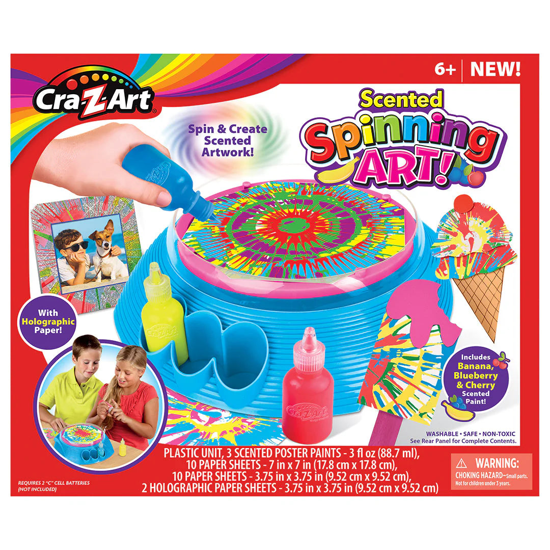 Crazart Scented Spin Art 1
