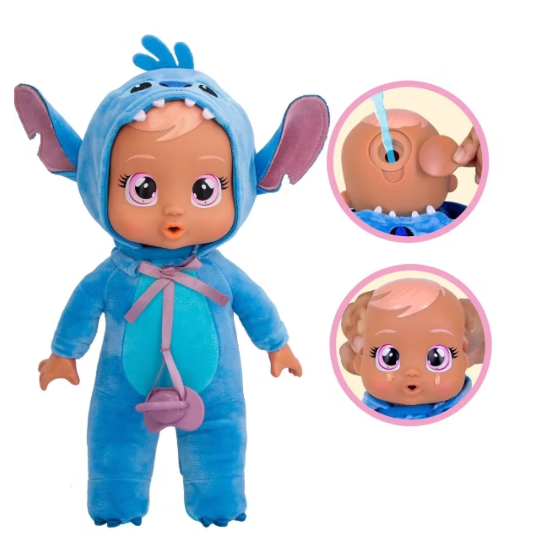 Cry Babies Disney 9" Plush Baby Doll Tiny Cuddles 3