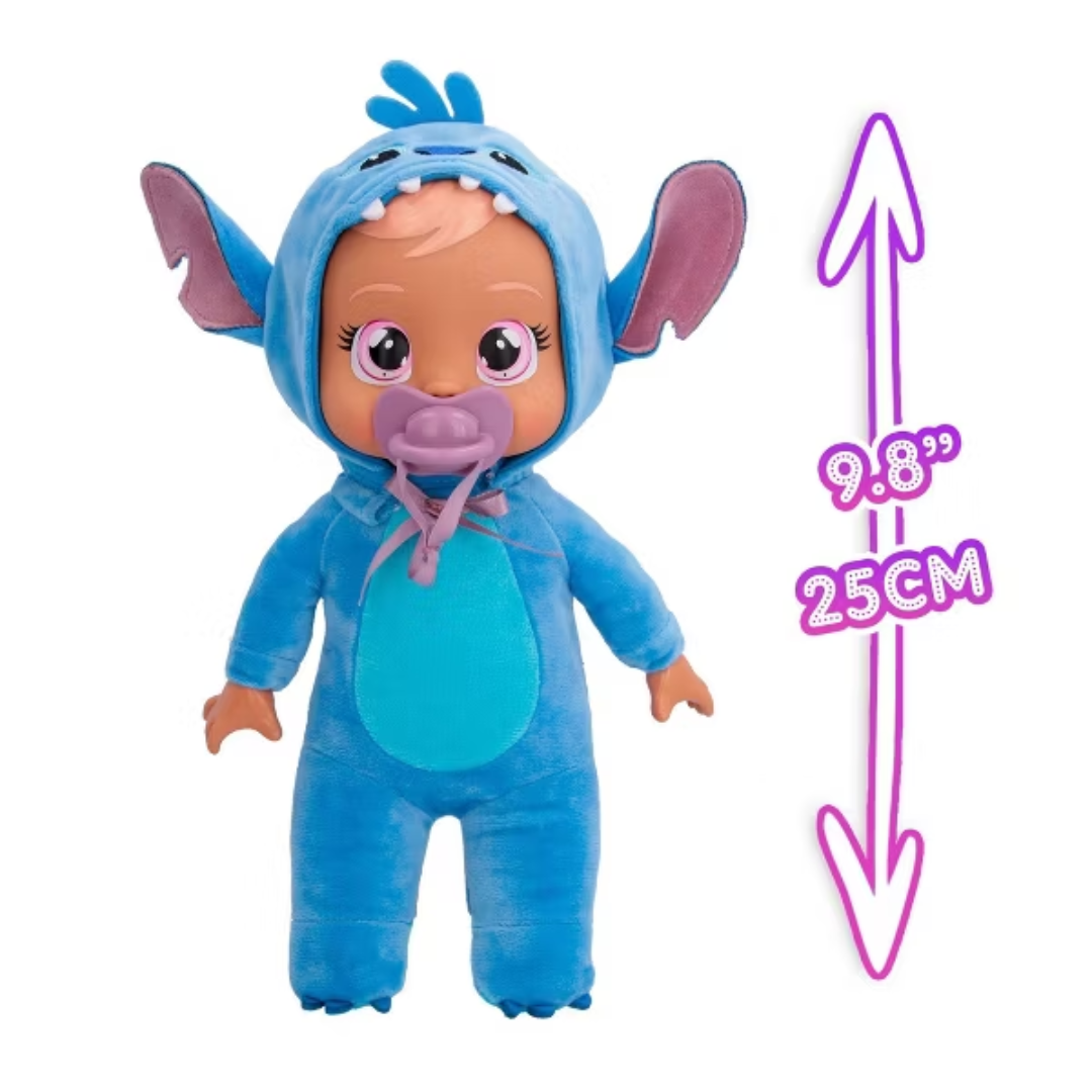 Cry Babies Disney 9" Plush Baby Doll Tiny Cuddles 7