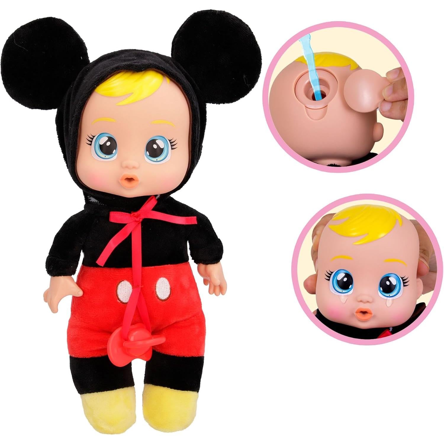 Cry Babies Disney Tiny Cuddles Mickey Mouse 9-Inch Plush 1