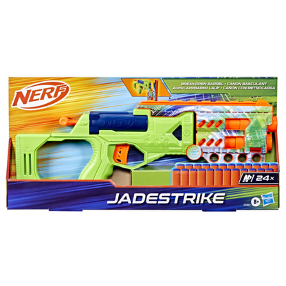 Hasbro Nerf N Series Jadestrike Dart Blaster, 24 Official Nerf N Series N1 Darts - R Exclusive
