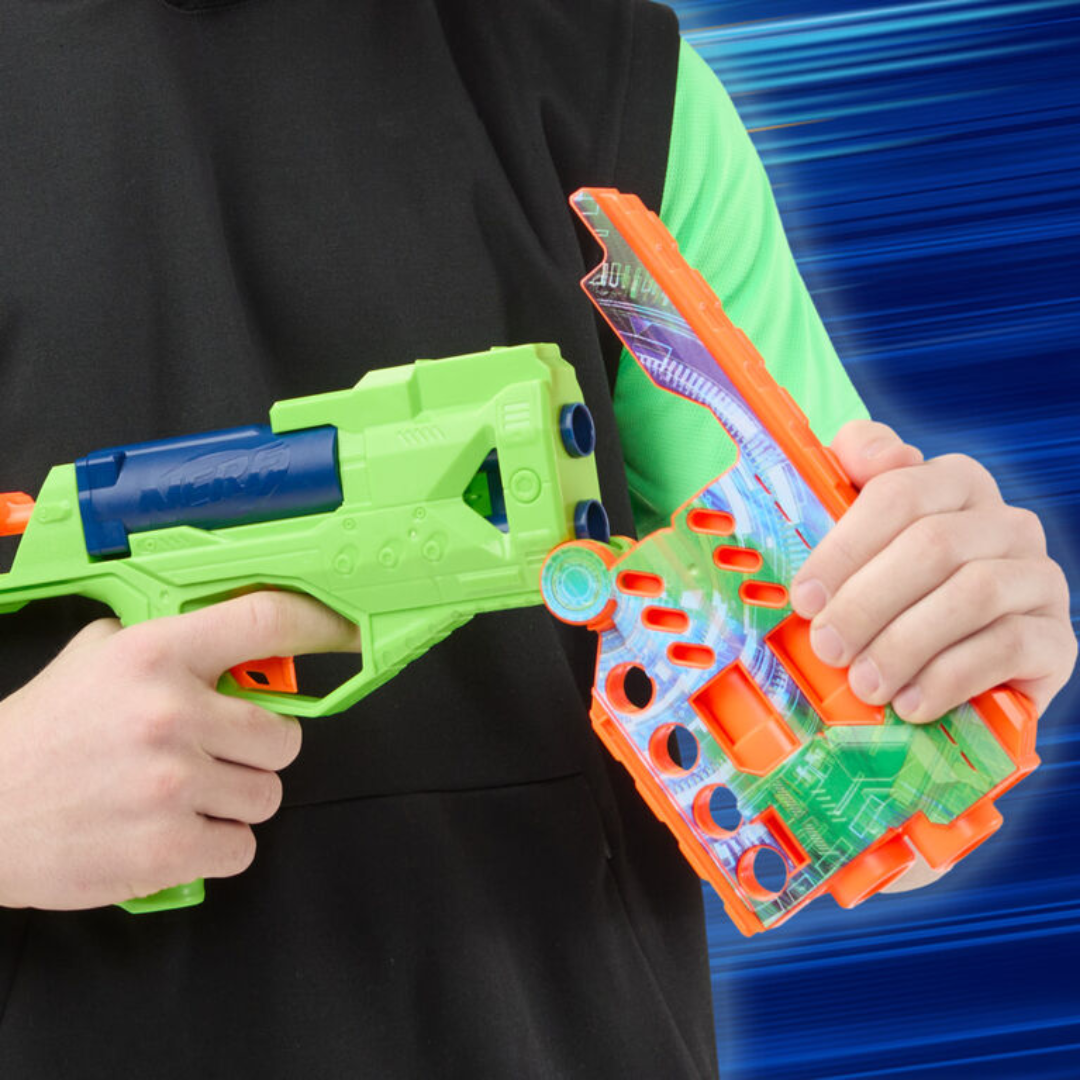 Hasbro Nerf N Series Jadestrike Dart Blaster, 24 Official Nerf N Series N1 Darts - R Exclusive
