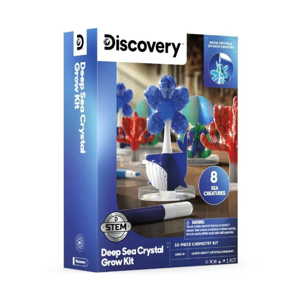 Discovery Mindblown Diy Crystal Grow Kit Sea Creations 8 Creatures