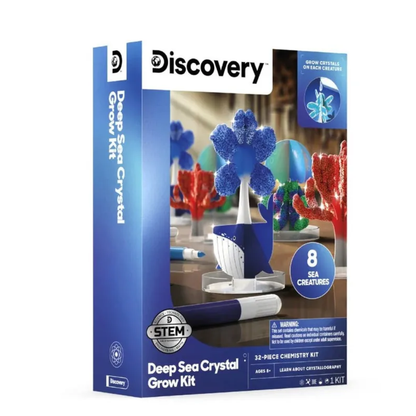 Discovery Mindblown Diy Crystal Grow Kit Sea Creations 8 Creatures