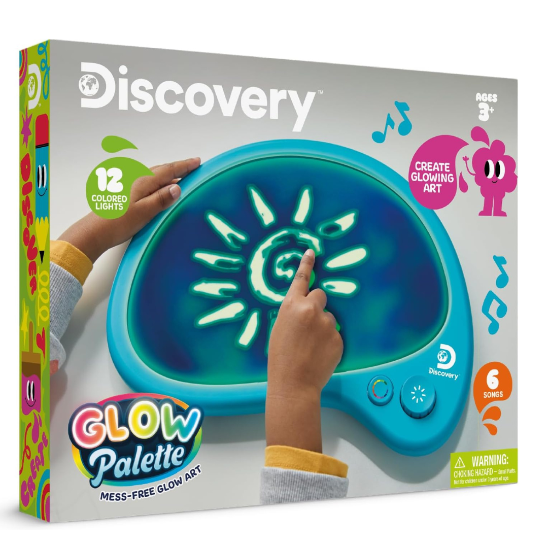 Discovery Toy Drawing Glow  Palette Mess Free 2