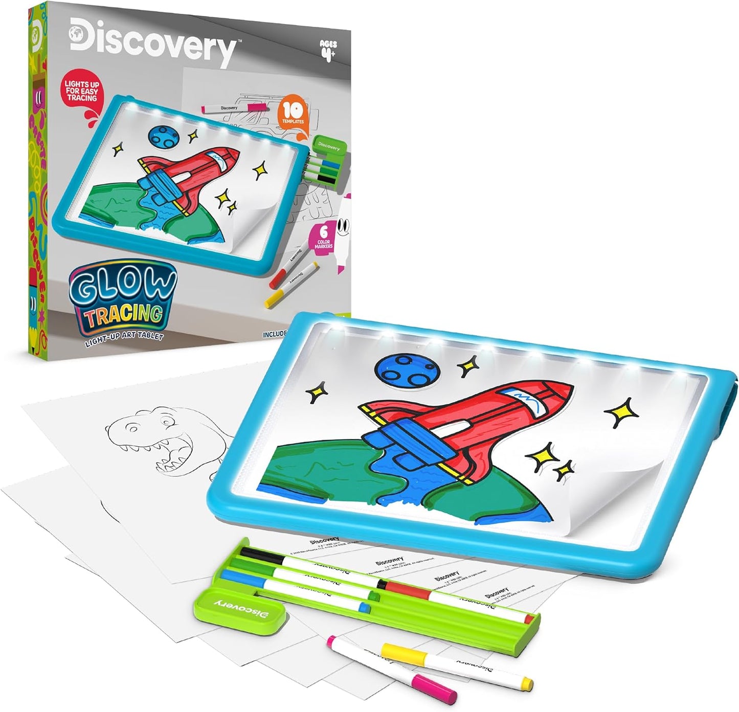 Discovery Toy Kids Tracing Tablet Light Designer 1