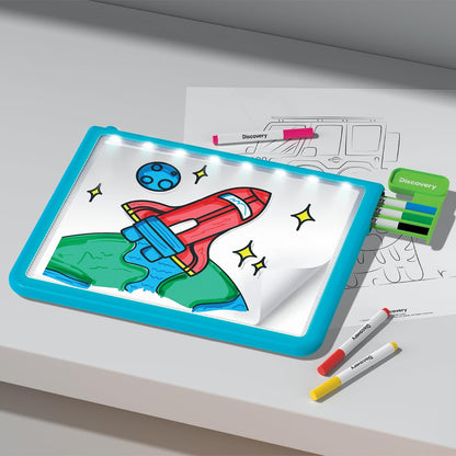 Discovery Toy Kids Tracing Tablet Light Designer 4