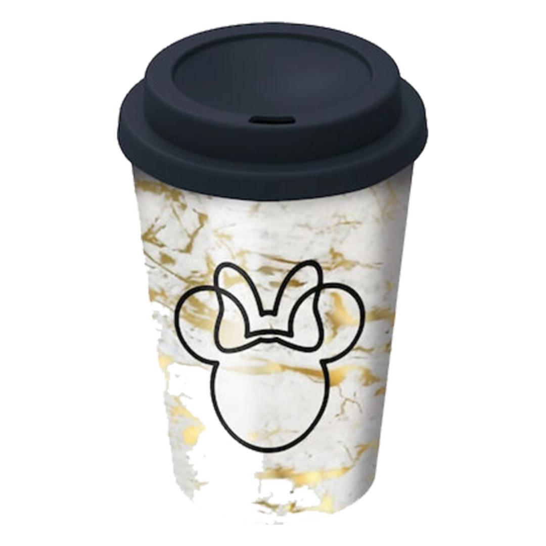 Disney Minnie Mouse Double-Walled Coffee Tumbler (390ml) by Stor