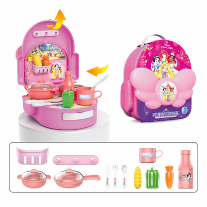 Disney Princess Mini Backpack Kitchen Set