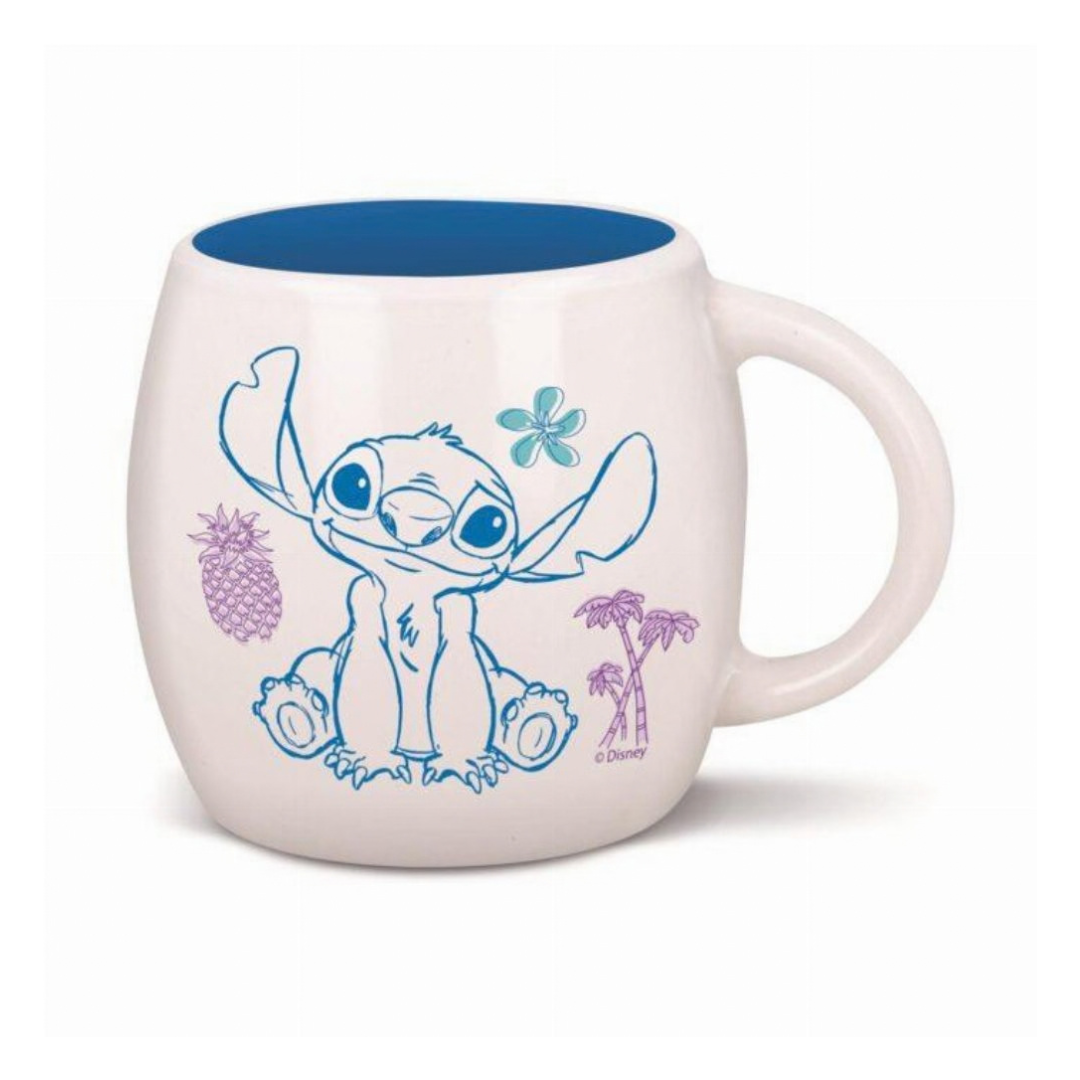 Disney Stitch Drawing Globe Mug in Gift Box (385ml) by Stor