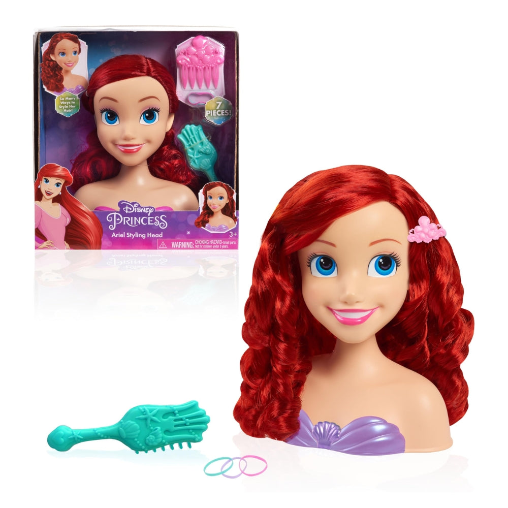 Disney Princess Small Styling Heads - Ariel - 1