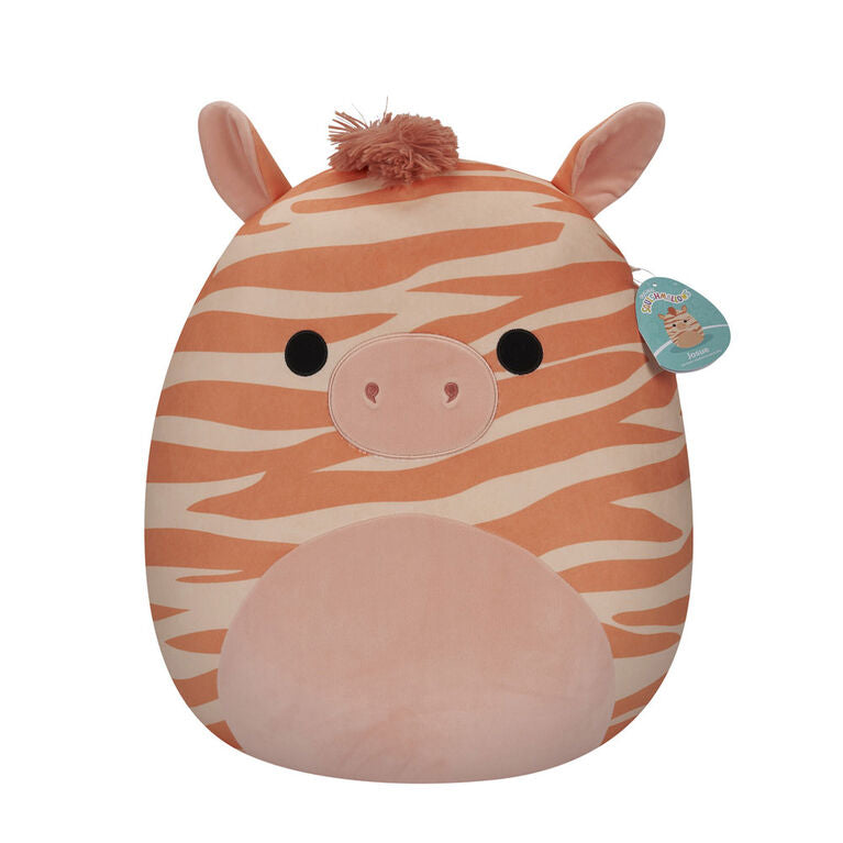 Squishmallows 14" - Josue Peach Zebra