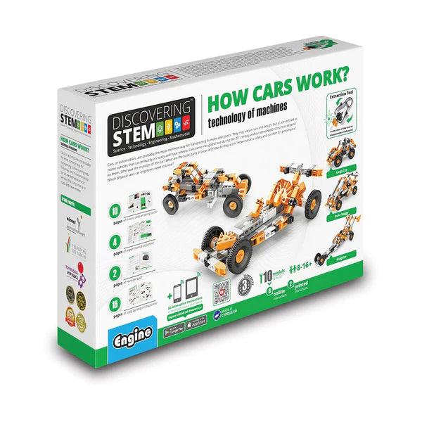 ENGINO DISCOVERING STEM - HOW CARS WORK - TECHNOLOGY OF MACHINES