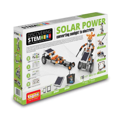 ENGINO DISCOVERY STEM SOLAR POWER - SUNLIGHT TO ELECTRICITY