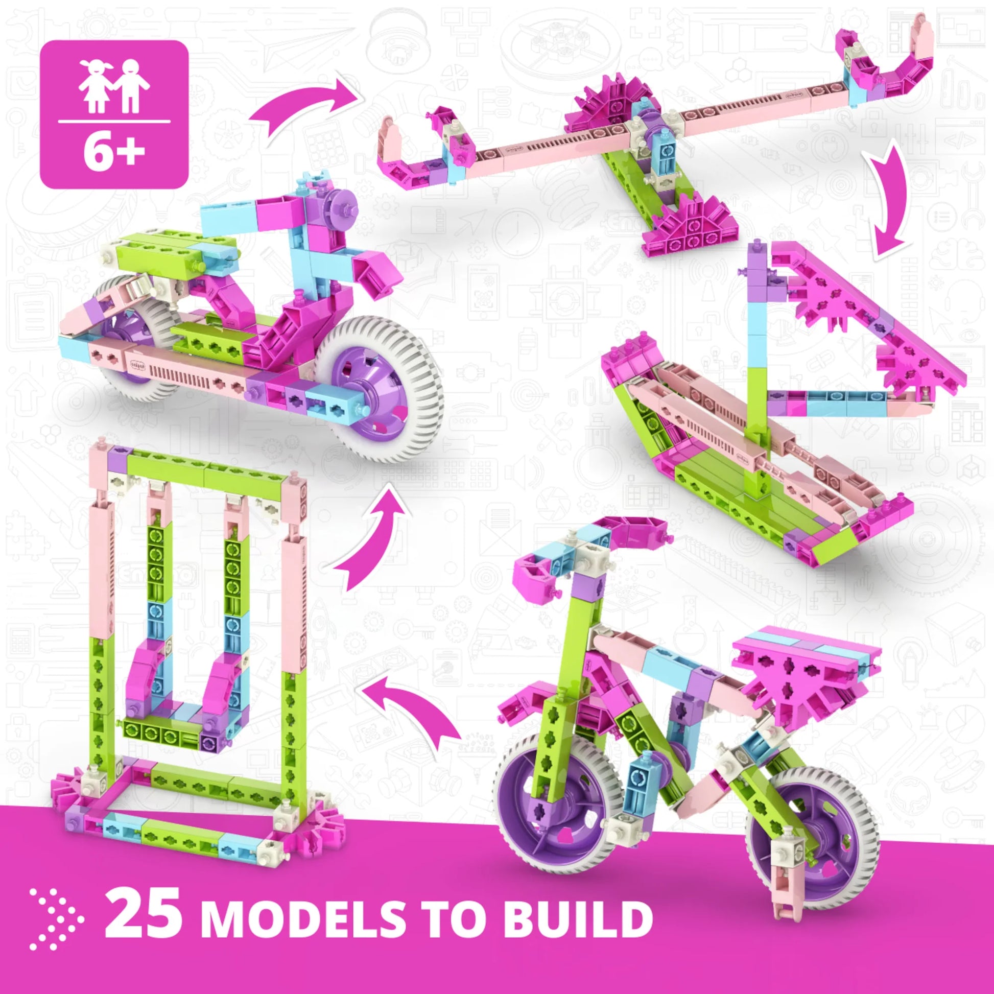 Engino Creative Builder - 25 Models Designer Set 2