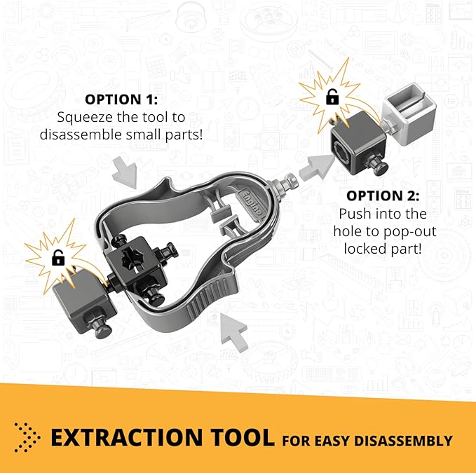 Engino Creative Builder Backhoe Loader Machinery Set 5