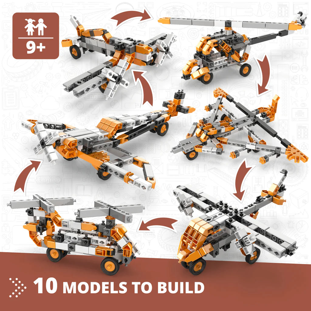 Engino Discovering Stem - How Aircrafts Work - Technology Of Machines 3