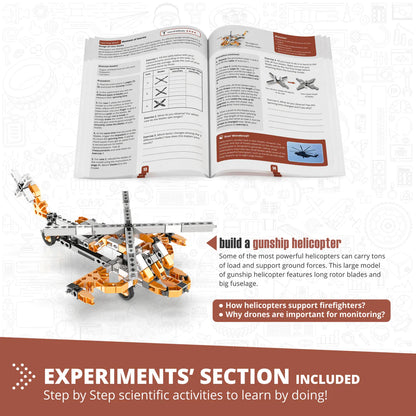 Engino Discovering Stem - How Aircrafts Work - Technology Of Machines 7
