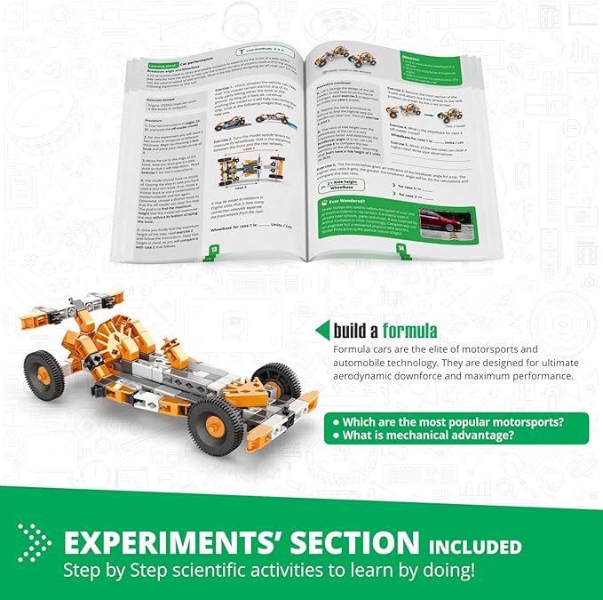 Engino Discovering Stem - How Cars Work - Technology Of Machines 4
