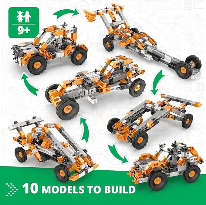 Engino Discovering Stem - How Cars Work - Technology Of Machines 5