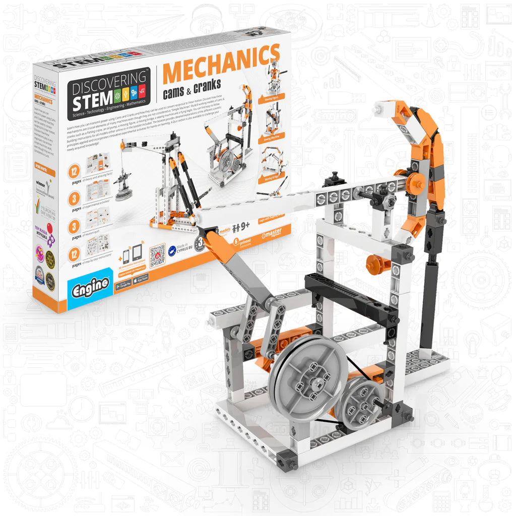 Engino Discovering Stem Mechanics - Cams & Cranks 1