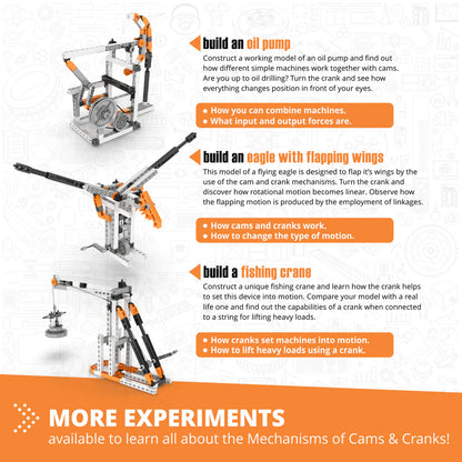 Engino Discovering Stem Mechanics - Cams & Cranks 6