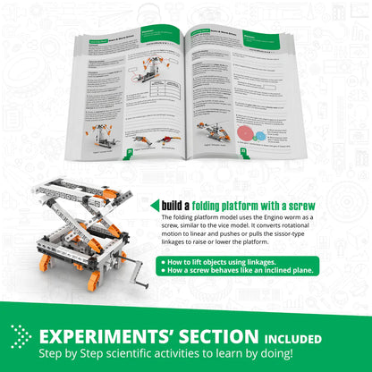 Engino Discovering Stem Mechanics - Gears & Worm Drives 4