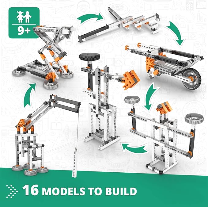 Engino Discovering Stem Mechanics - Levers Linkages & Structures 3