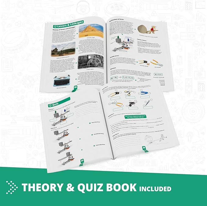 Engino Discovering Stem Mechanics - Levers Linkages & Structures 6