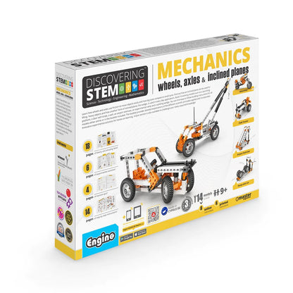 Engino Discovering Stem Mechanics - Wheels Axles & Inclined Planes 2