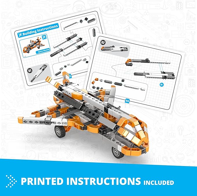 Engino Inventor Mechanics - Space Shuttle - 5 Multi Model Set 2