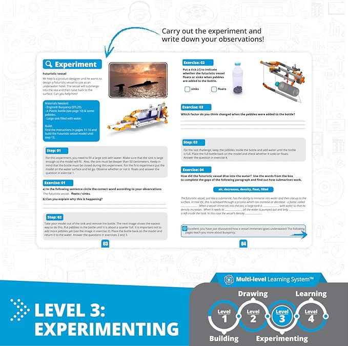 Engino Steam Lab - Buoyancy 8