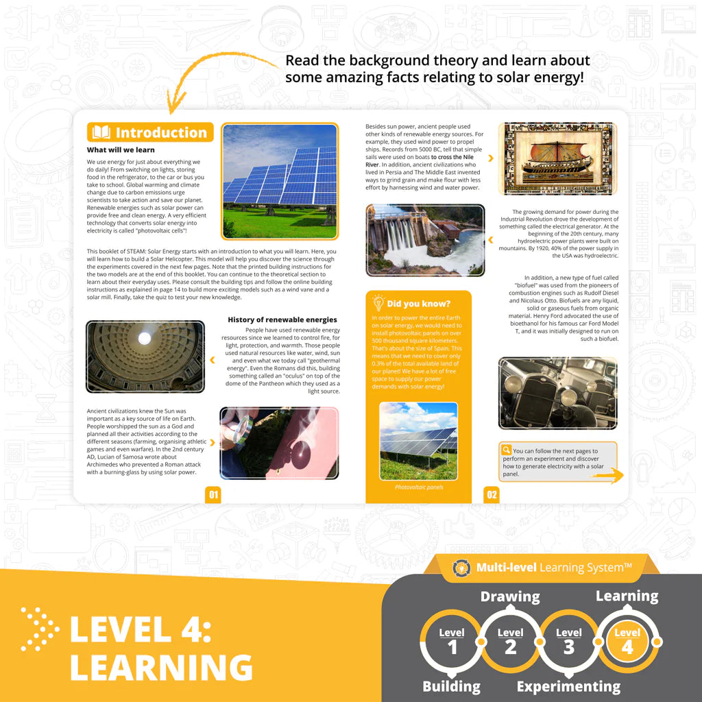 Engino Steam Lab - How Solar Energy Works? 9