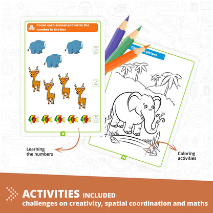 Engino Steam Lab - Wild Animals 6