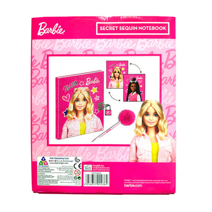 Barbie Secret Sequin Notebook