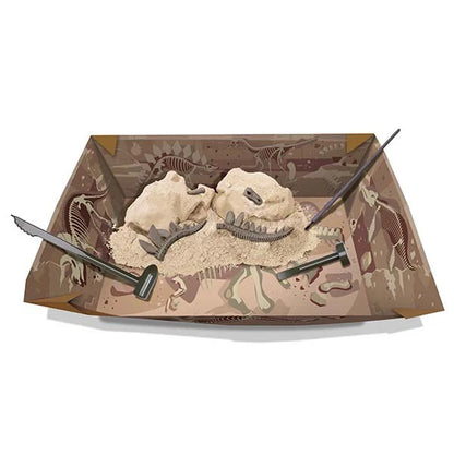 4M Kidz Labs - Dig A Dinosaur Skeleton - Stegosaur