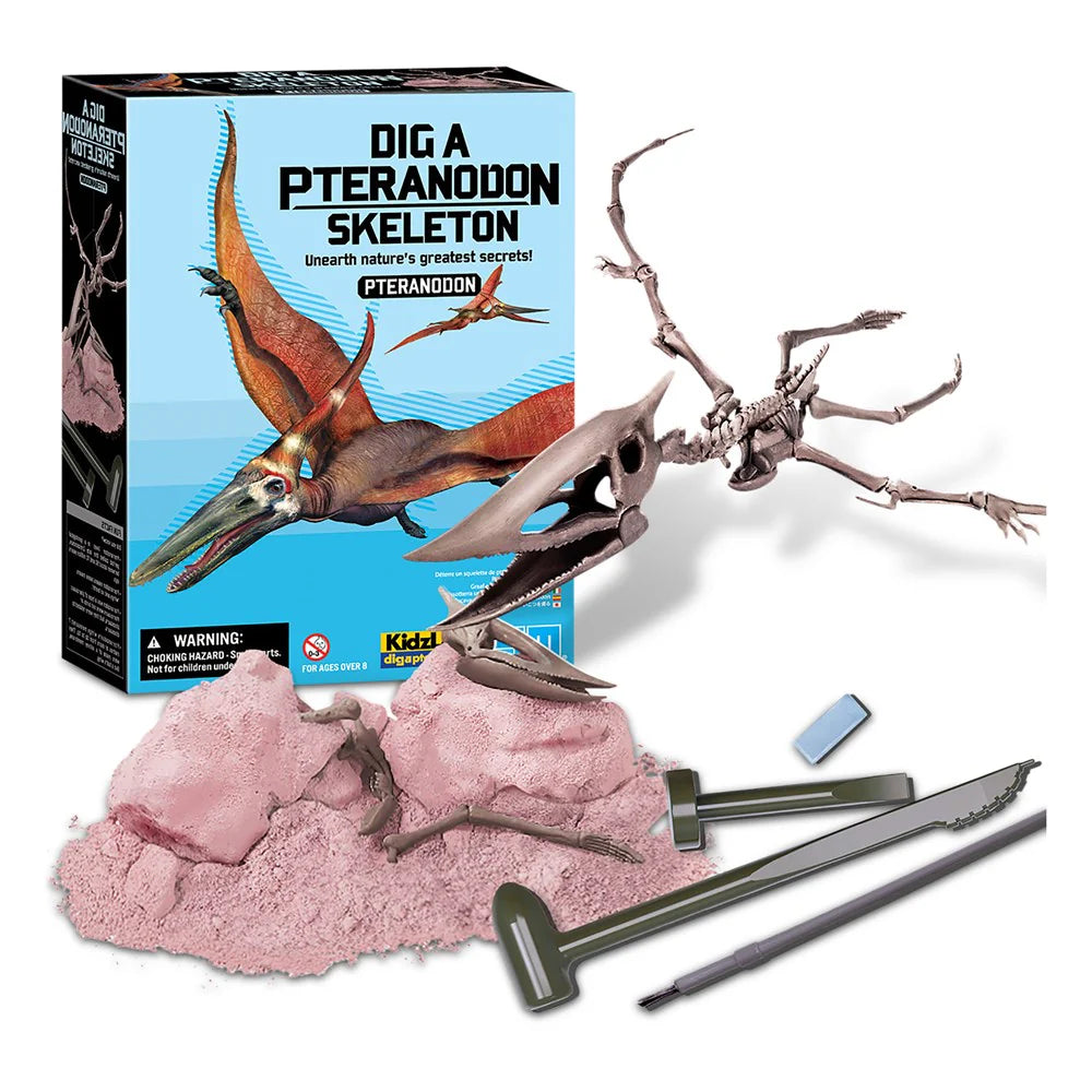 4M Kidz Labs - Dig A Dinosaur Skeleton - Pteranodon