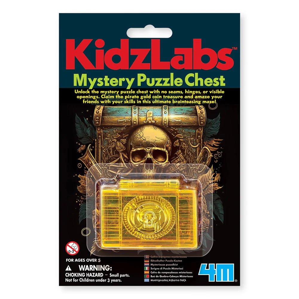 4M Kidz Labs - Mystery Puzzle Chest
