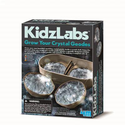 4M Kidzlabs Grow Your Crystal Geodes