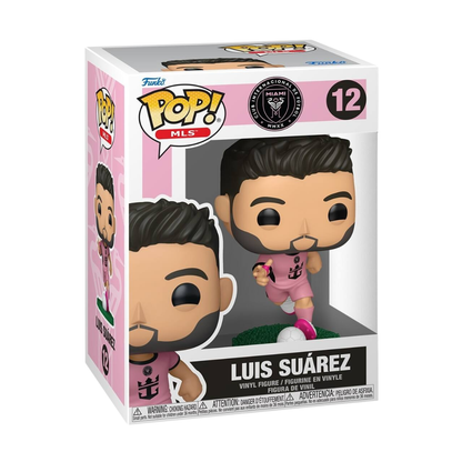 Funko Pop! Football: Inter Miami - Luis Suarez (Pink Uniform)