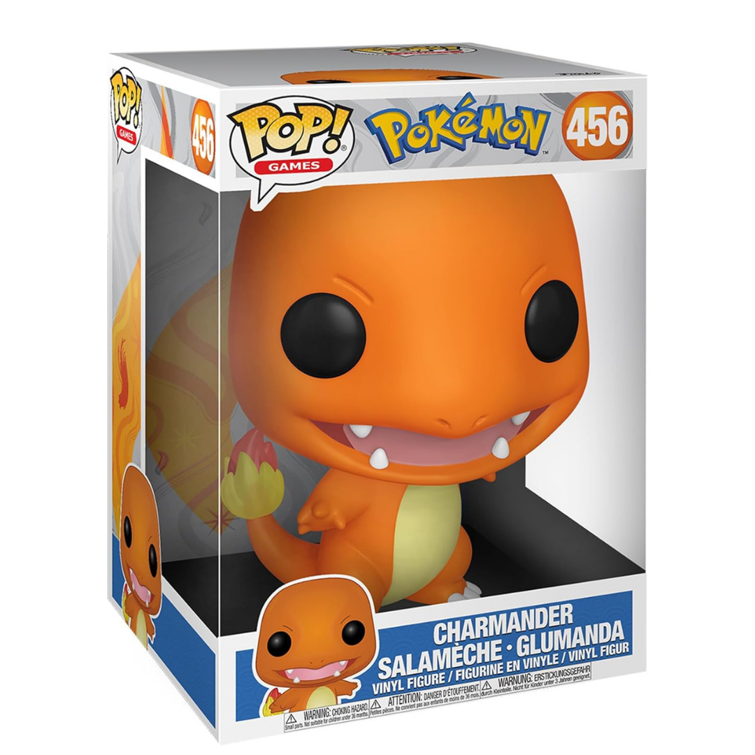 Funko Pop Jumbo! Games: Pokemon - Charmander EMEA