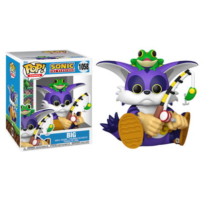 Funko Pop Super! Games: Sonic - Big the Cat with Froggy
