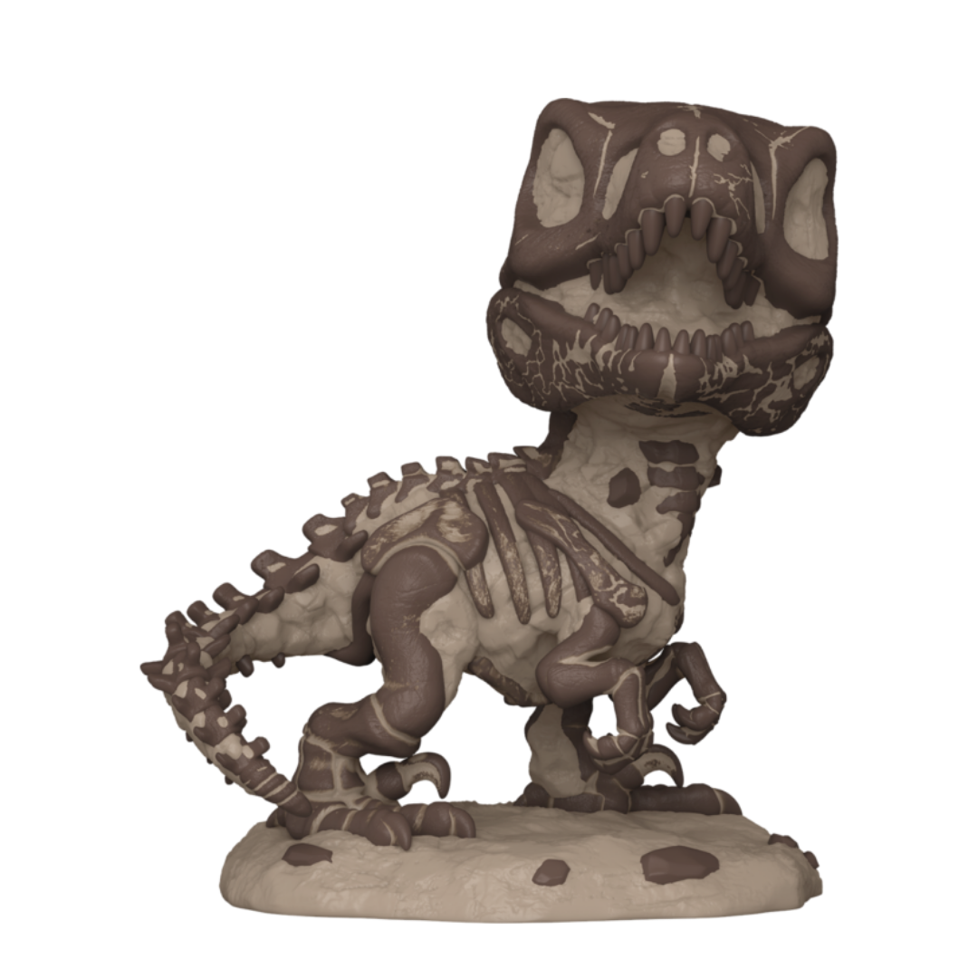 Funko Pop Super! Movies: Jurassic Park- Velociraptor(Fossil)