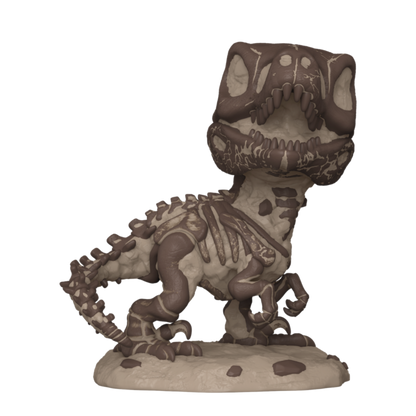 Funko Pop Super! Movies: Jurassic Park- Velociraptor(Fossil)